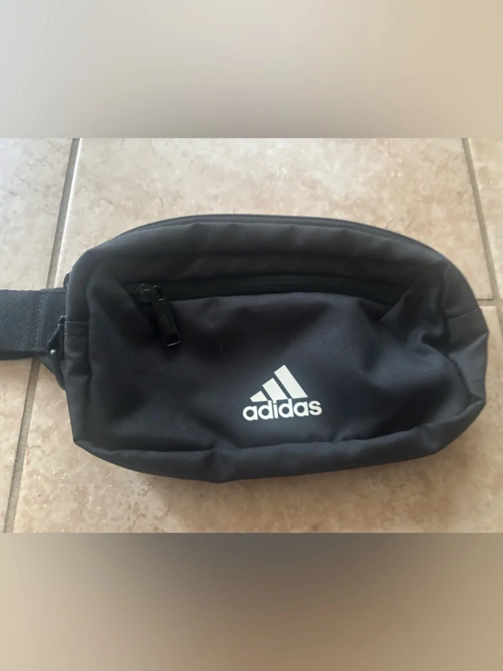 Gently Used - Adidas Must Have 2 Fanny Pack Waist Belt Crossbody - Black - Picture 2 of 6